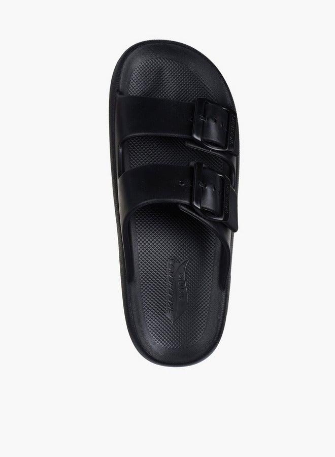 SKECHERS Men Buckle Accent Slides - Image 2